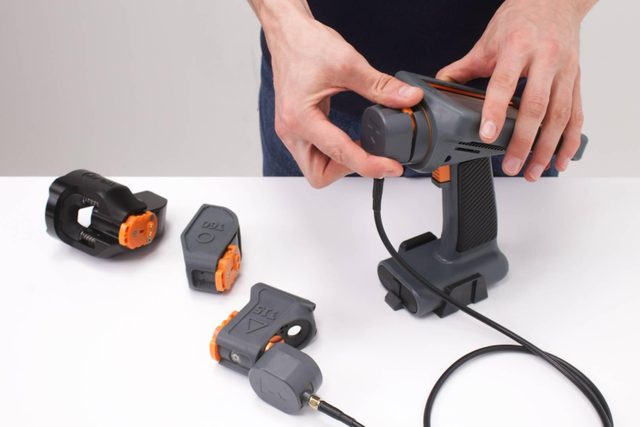 Têtes laser interchangeables